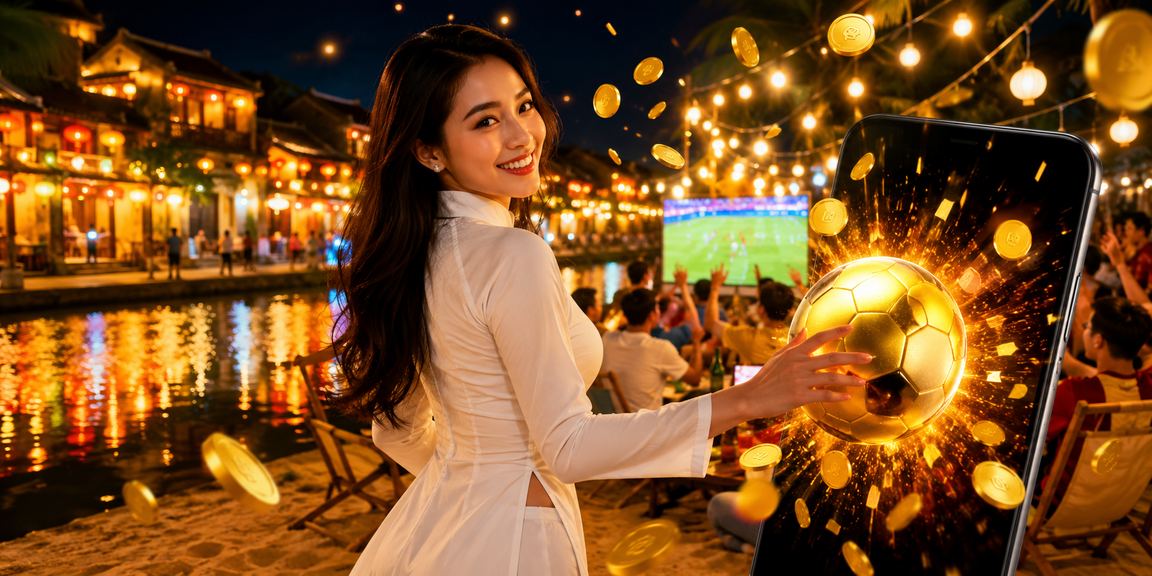 Cá cược bóng đá với nhiều ưu đãi hấp dẫn tại Hội An